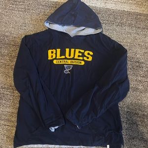 Reversible Blues Hockey hoodie